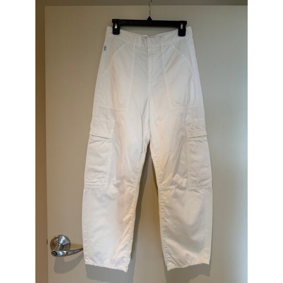 Citizens of Humanity Marcelle Low Rise Barrel Cargo Pants Pashmina Size 25 - Picture 5 of 12